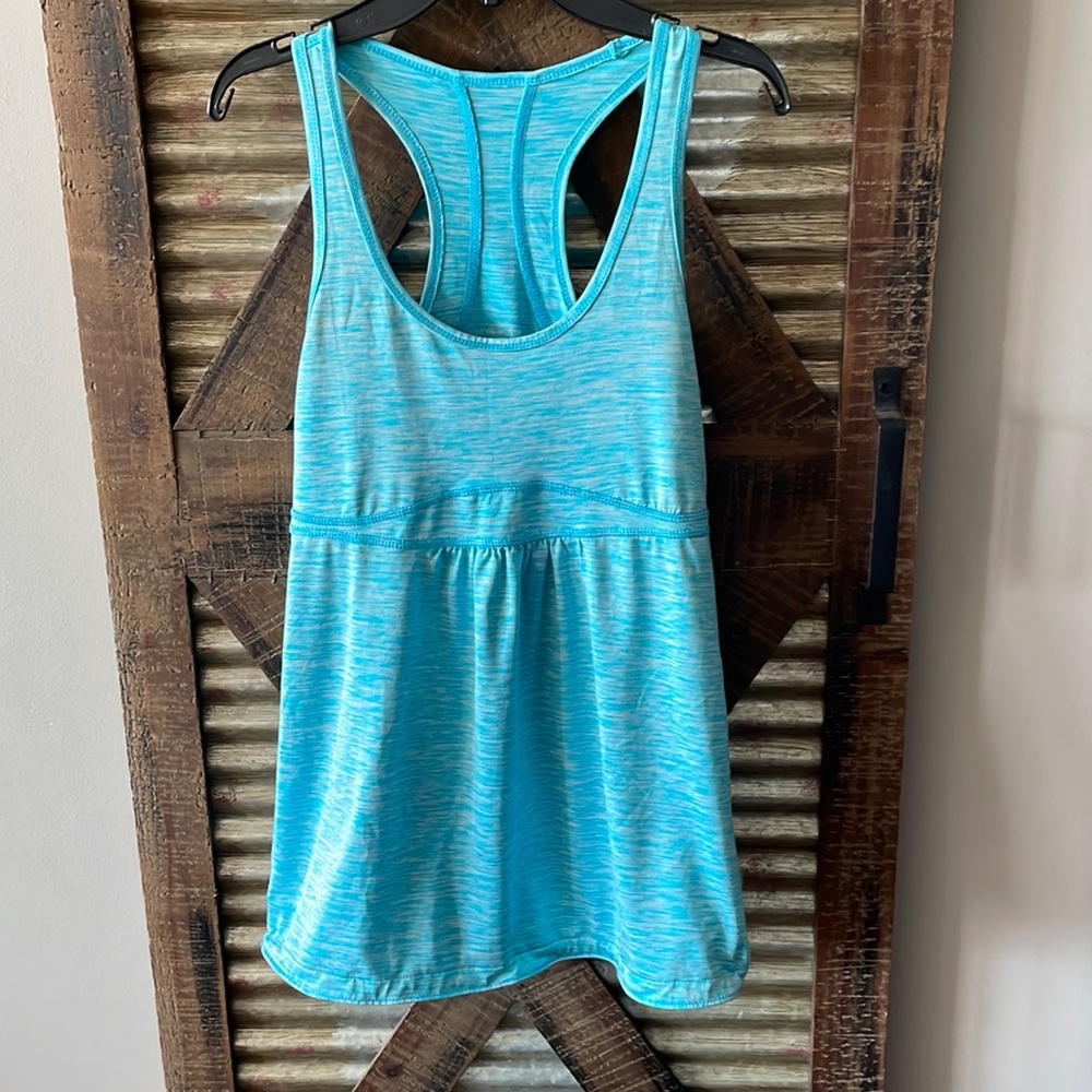 Blue workout shirt size small